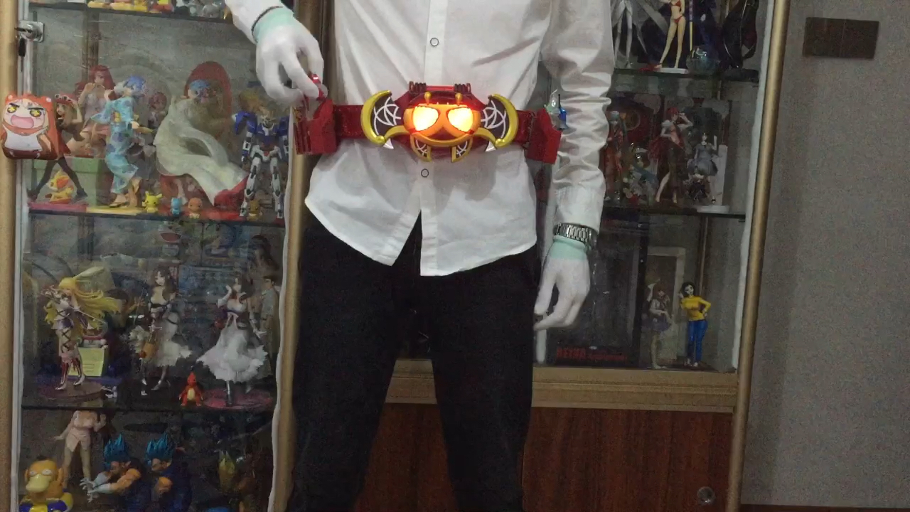 csm假面骑士kiva腰带魔皇龙把玩人生第一条腰带