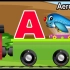 幼儿英语字母早教动画 小火车带着26个字母来让小宝宝学习英语启蒙了