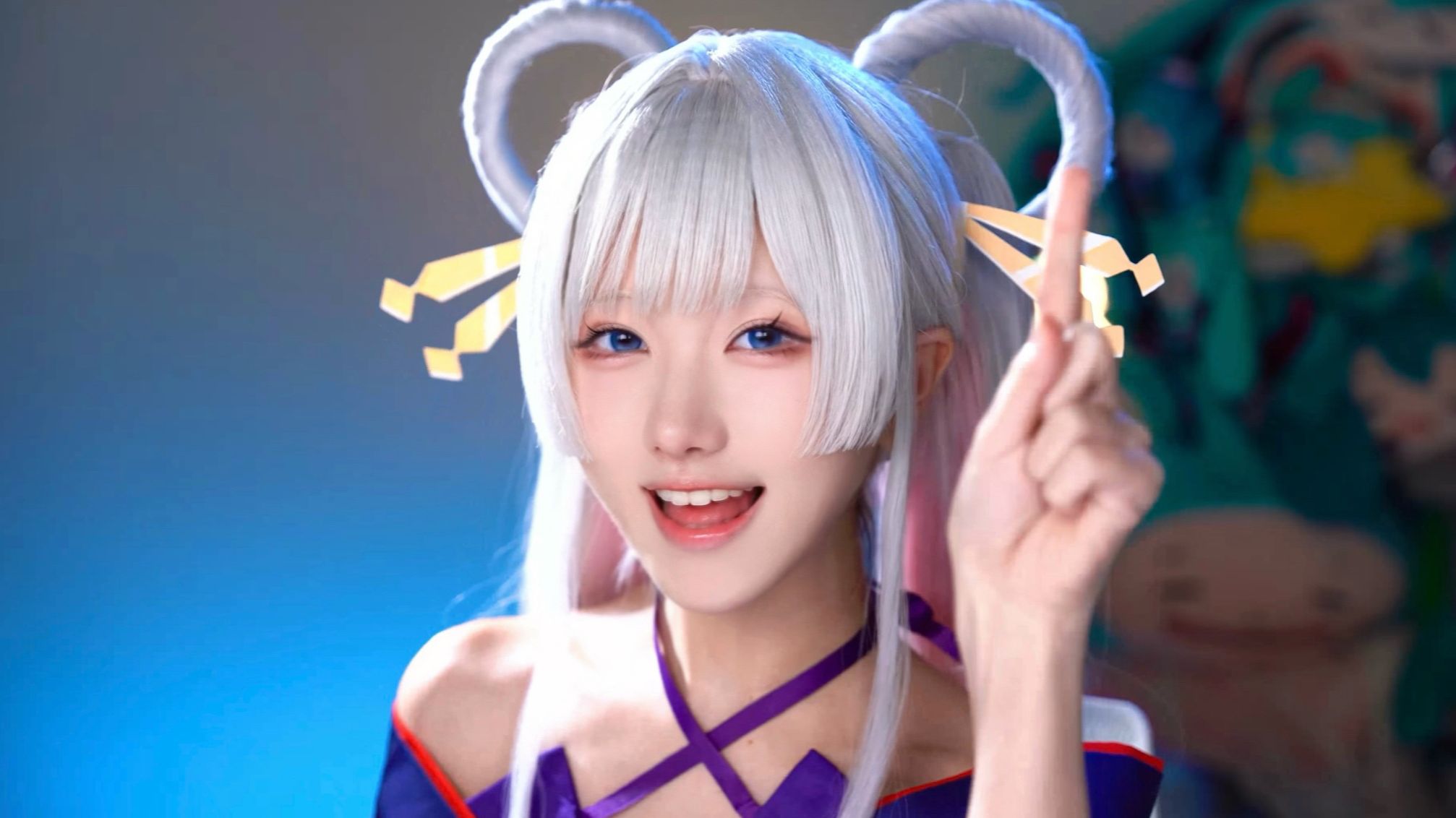是八千代在直播间里为你唱了《星降之海》