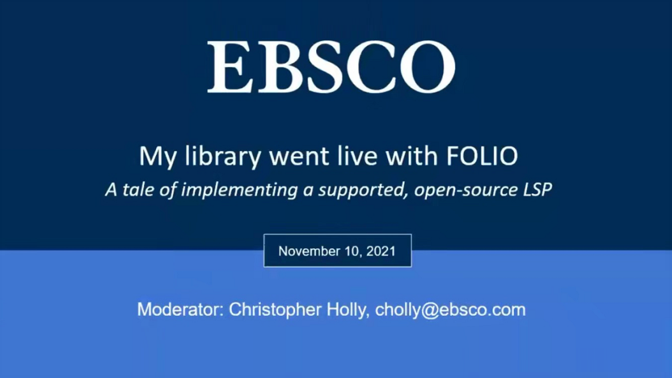 我的图书馆上线FOLIO——讲述实施开源LSP的故事