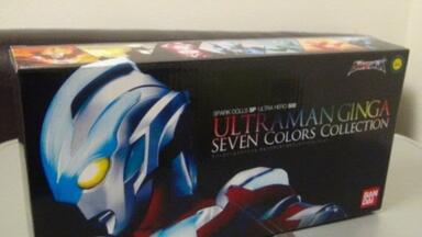 『转载』<em class="keyword">银河</em>奥特曼七色火花人偶套装开箱把玩视频