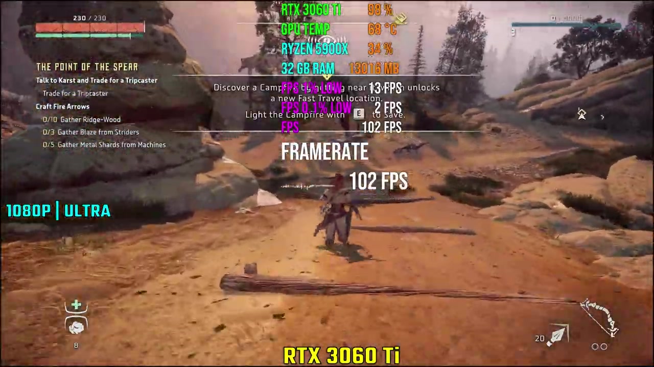 GTX 1080 Ti vs. RTX 3060 Ti 5款游戏测试对比_哔哩哔哩 (゜゜)つロ 干杯bilibili