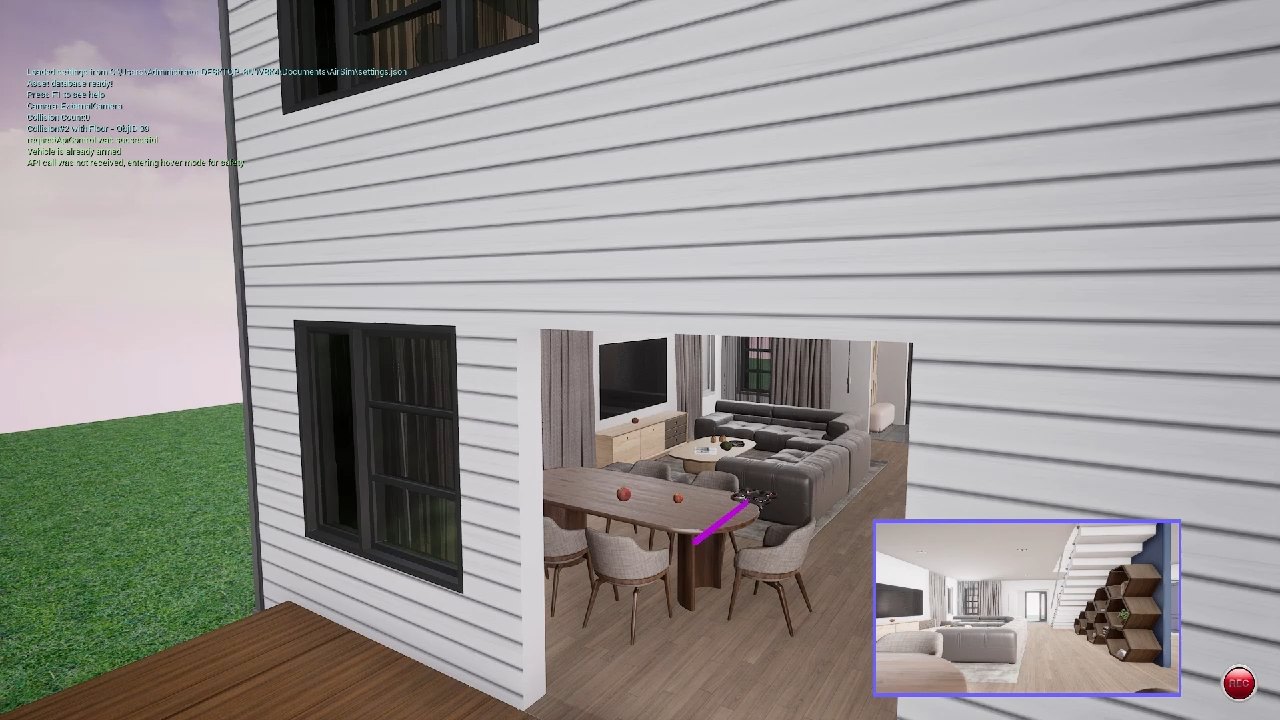 大模型控制：响应命令—控制无人机上楼看看浴室窗子是否关闭