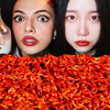 爆辣挑战！沉浸式吃火鸡面(双倍辣火鸡面+西瓜/葡萄味波子汽水