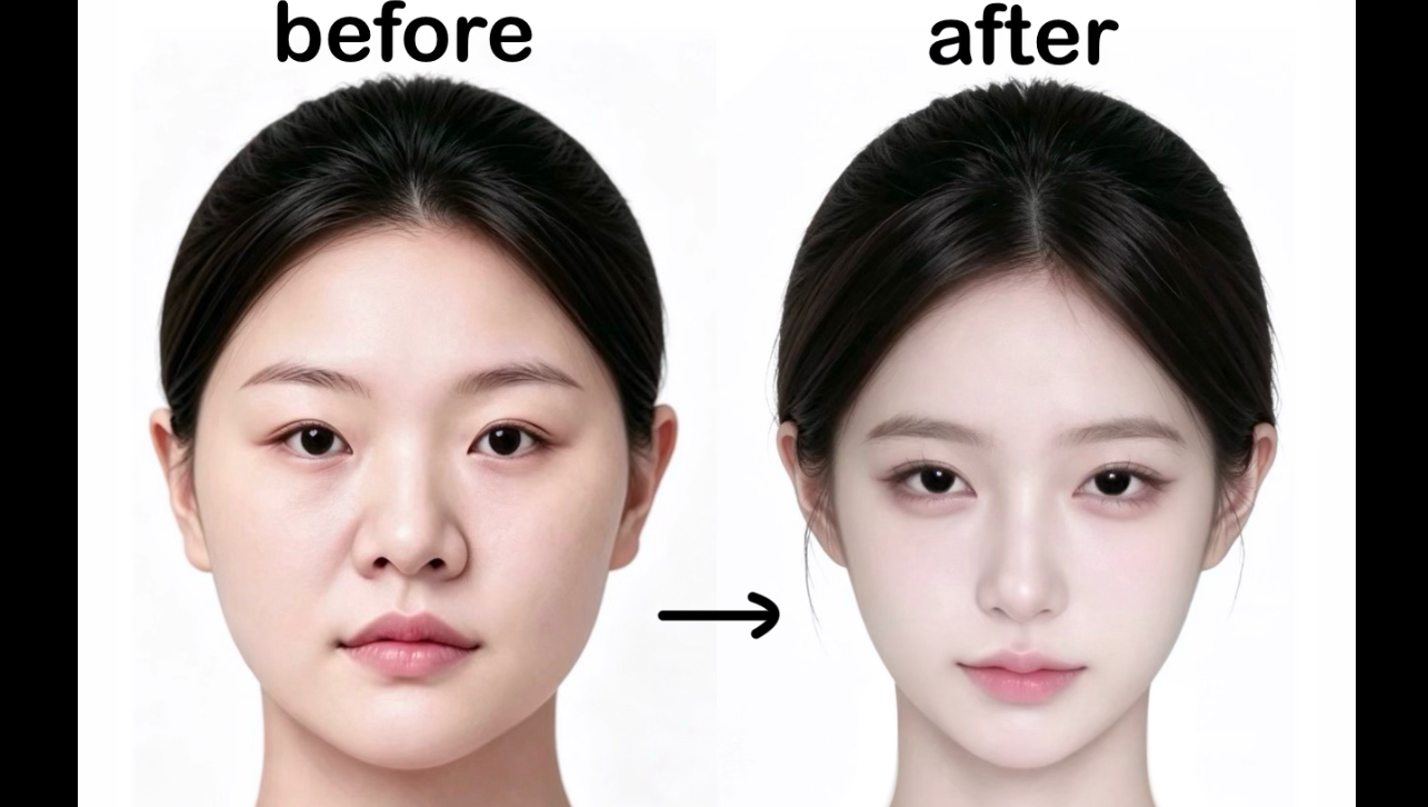 【强效换头】揽月姿·铸仙颜｜皮相+骨相全方位精雕｜极端精致·白月光神颜