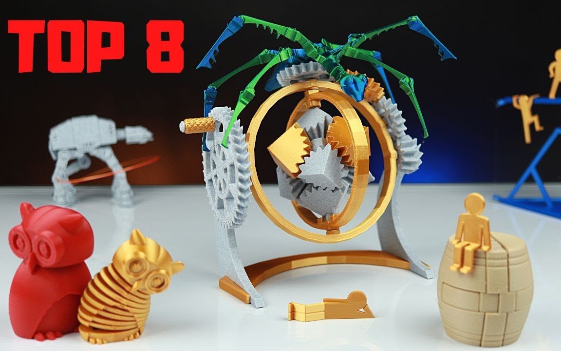 【3D打印】8个超酷的3D打印创意分享！