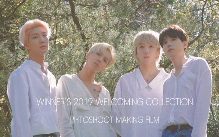 【WINNER】2019 WELCOMING COLLECTION PHOTOSHOOT MAKING FILM中文字幕哔哩哔哩 (゜゜)つロ 干杯~bilibili