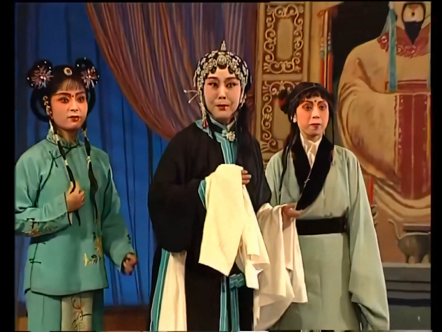 秦腔经典版《铡美案-杀庙》重制念白字幕+4k修复（郝彩凤，李法牢）