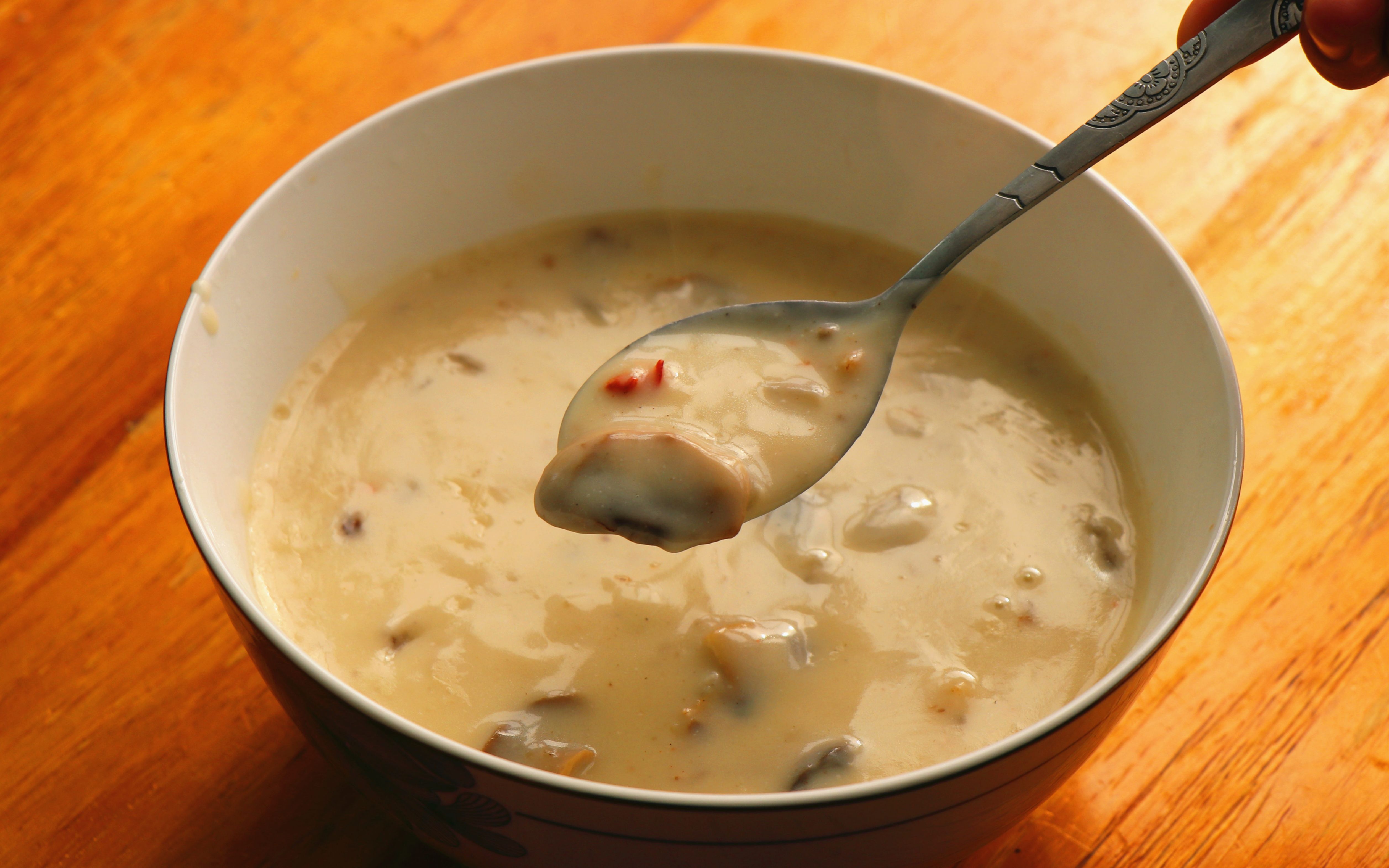 奶油蘑菇汤的做法_【图解】奶油蘑菇汤怎么做如何做好吃_奶油蘑菇汤家常做法大全_Fzh1995y_豆果美食