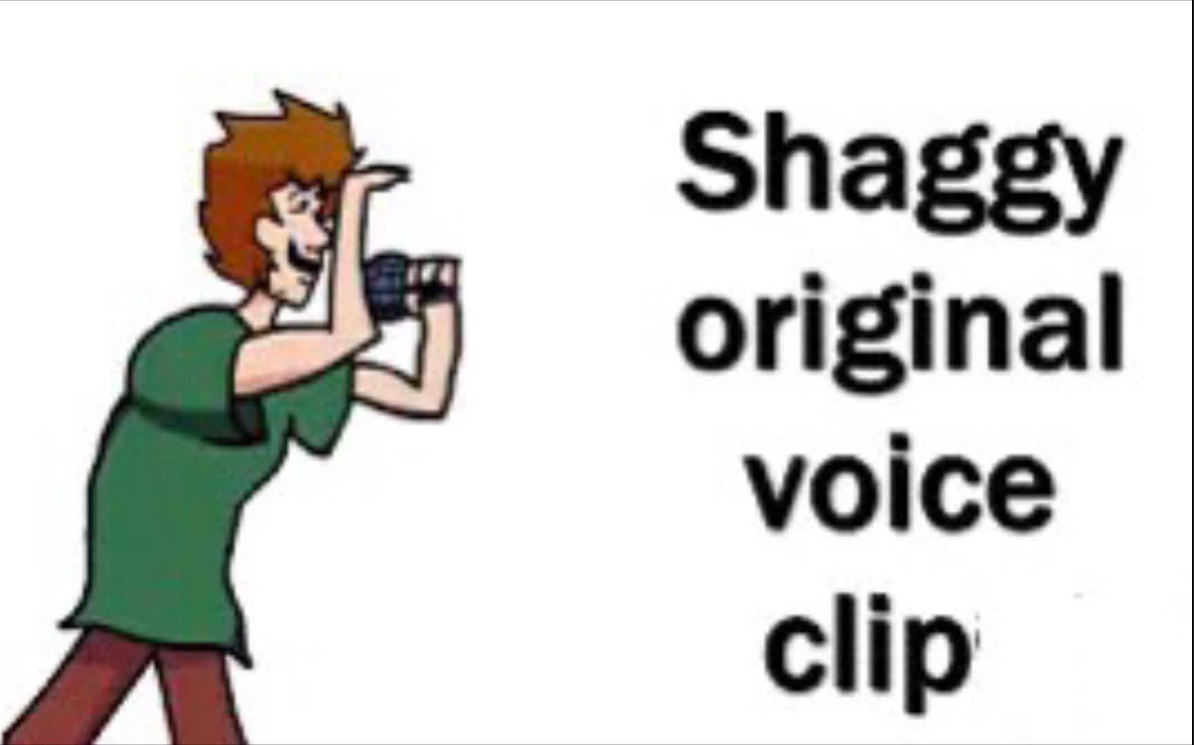 【FNF】Shaggy的声音素材来源