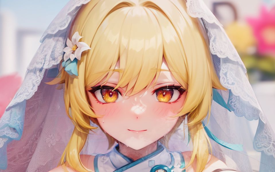 [AI Animation] Wedding with Fluorescent Girl ❤️