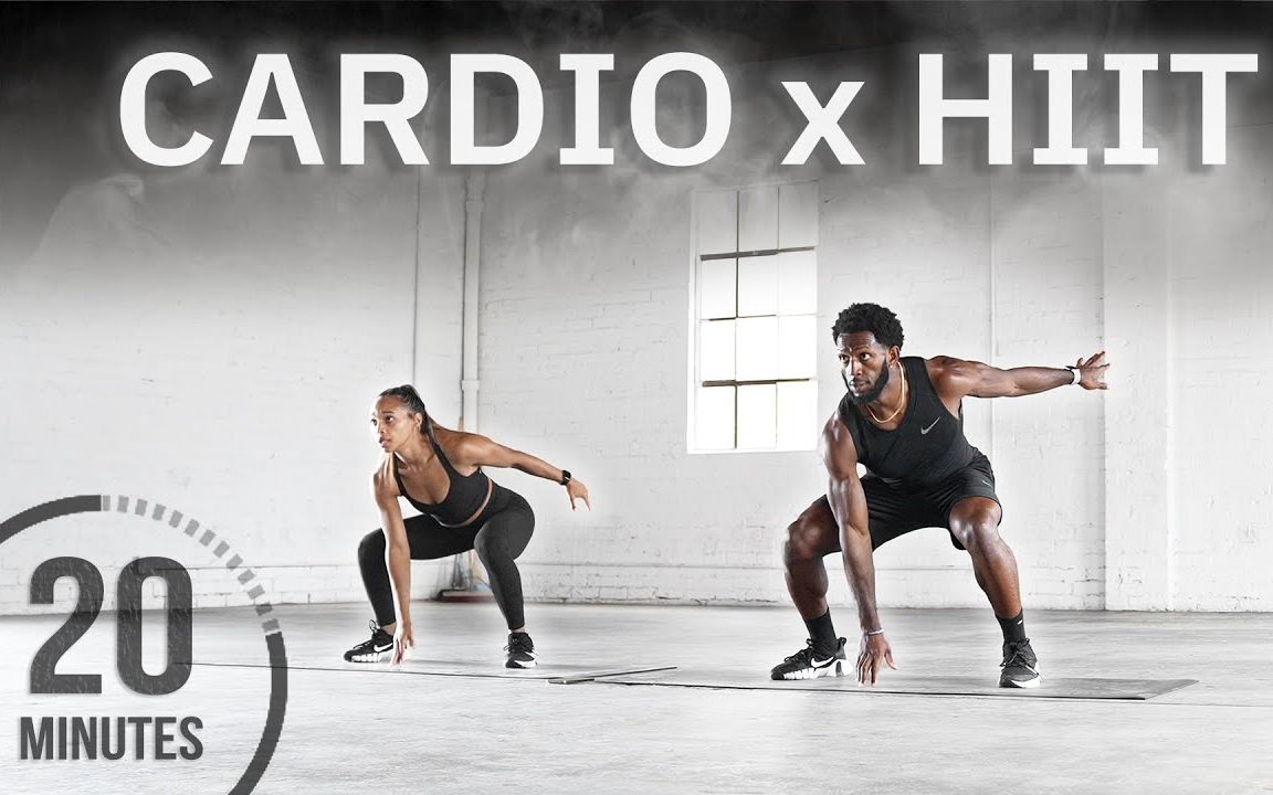 【Juice & Toya20分钟全身有氧HIIT训练 无重复】_哔哩哔哩_bilibili