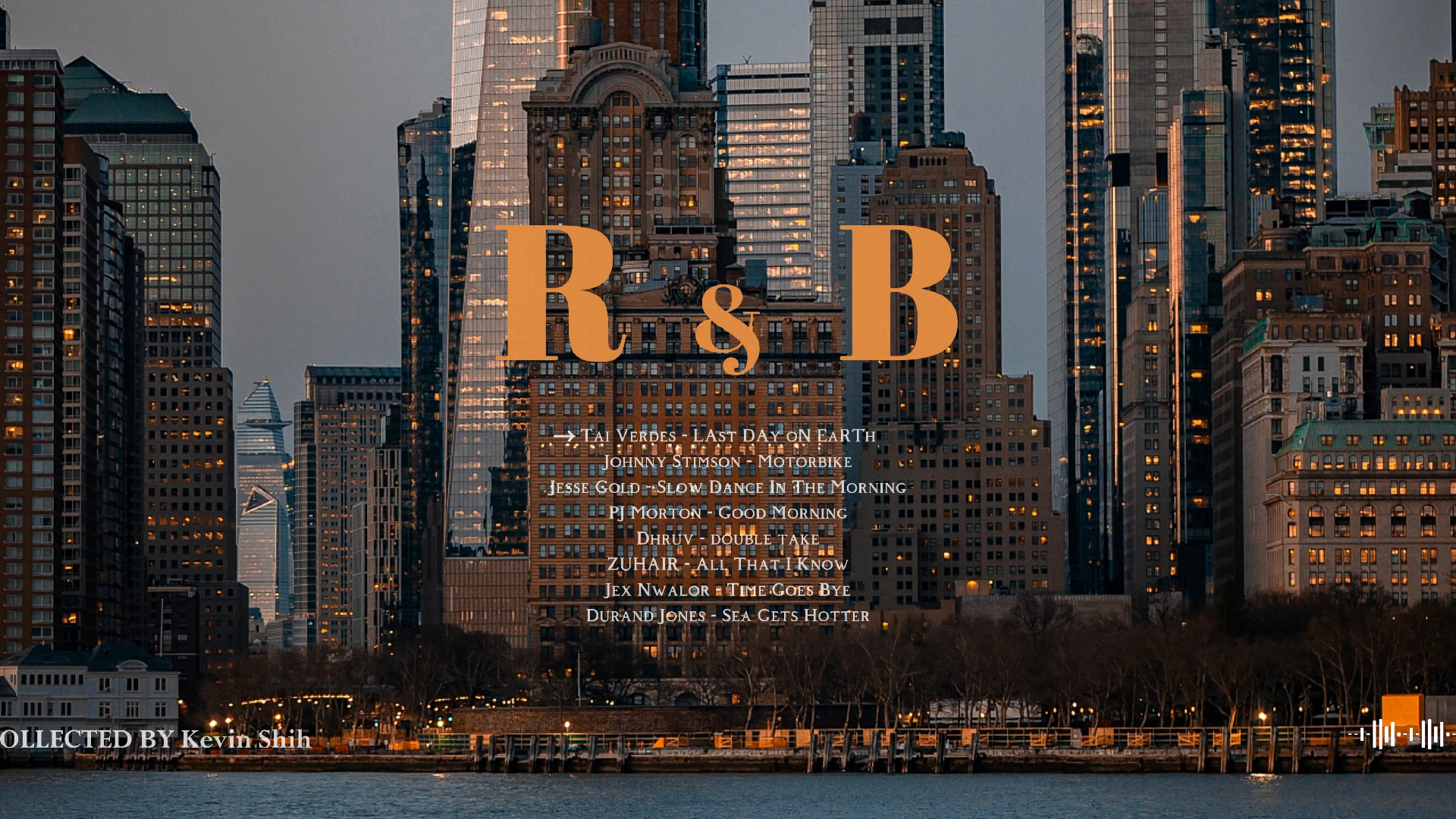 Playlist · 夜城纽约克 ♫ 节奏布鲁斯 R&B | 曼岛夜色 | 私藏歌单 | 适合工作/学习/跳舞/地铁/居家