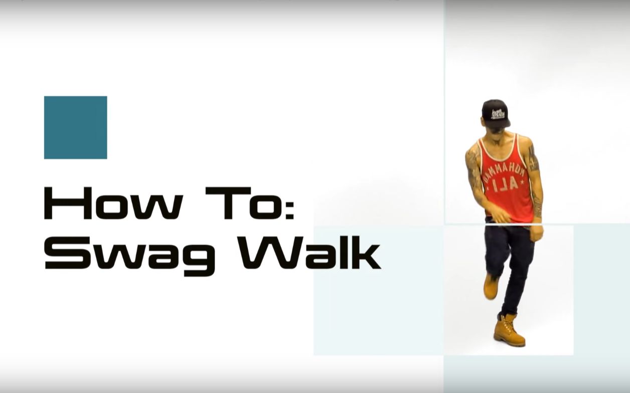 HIpHop舞蹈教学律动之Swag Walk怎么做更有型 CJ Salvador_哔哩哔哩_bilibili