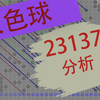 双色球23137分析，仅个人观点，不供参考