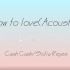 【音乐可视化】How To Love(Acoustic) Cash Cash /Sofia Reyes