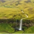 航拍冰岛极致美丽风景4K超清风光