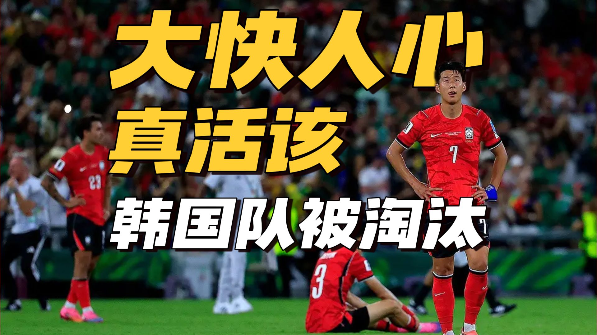 为什么韩国队被淘汰普天同庆！世界杯最大的污点就是来自于他们！咎由自取，就是活该！