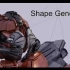 iBlender中文版插件 Shape Generator 形状生成器战舰太空 Blender 教程