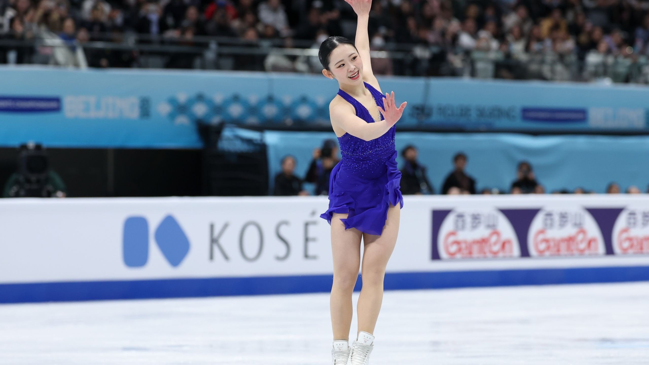 把最绚丽的Lalaland留在四大洲💙｜青木祐奈（日本）｜女单自由滑｜#花样滑冰四大洲锦标赛