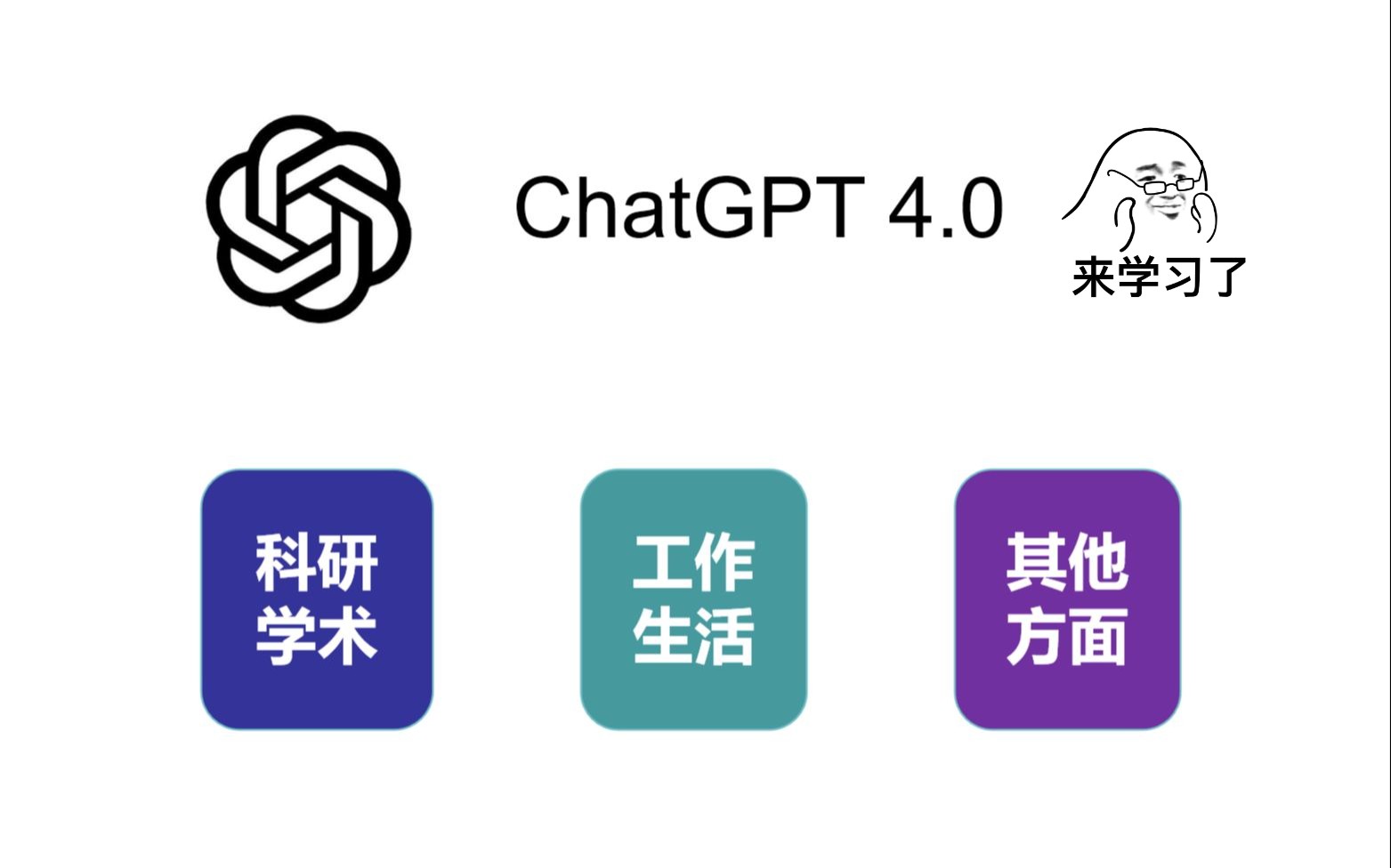 ChatGPT 4.0 全网最强教程，麻烦大家点赞、关注、收藏，三连支持！
