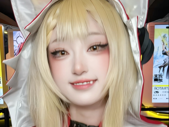 Don't go—let the little wolf take a bite.