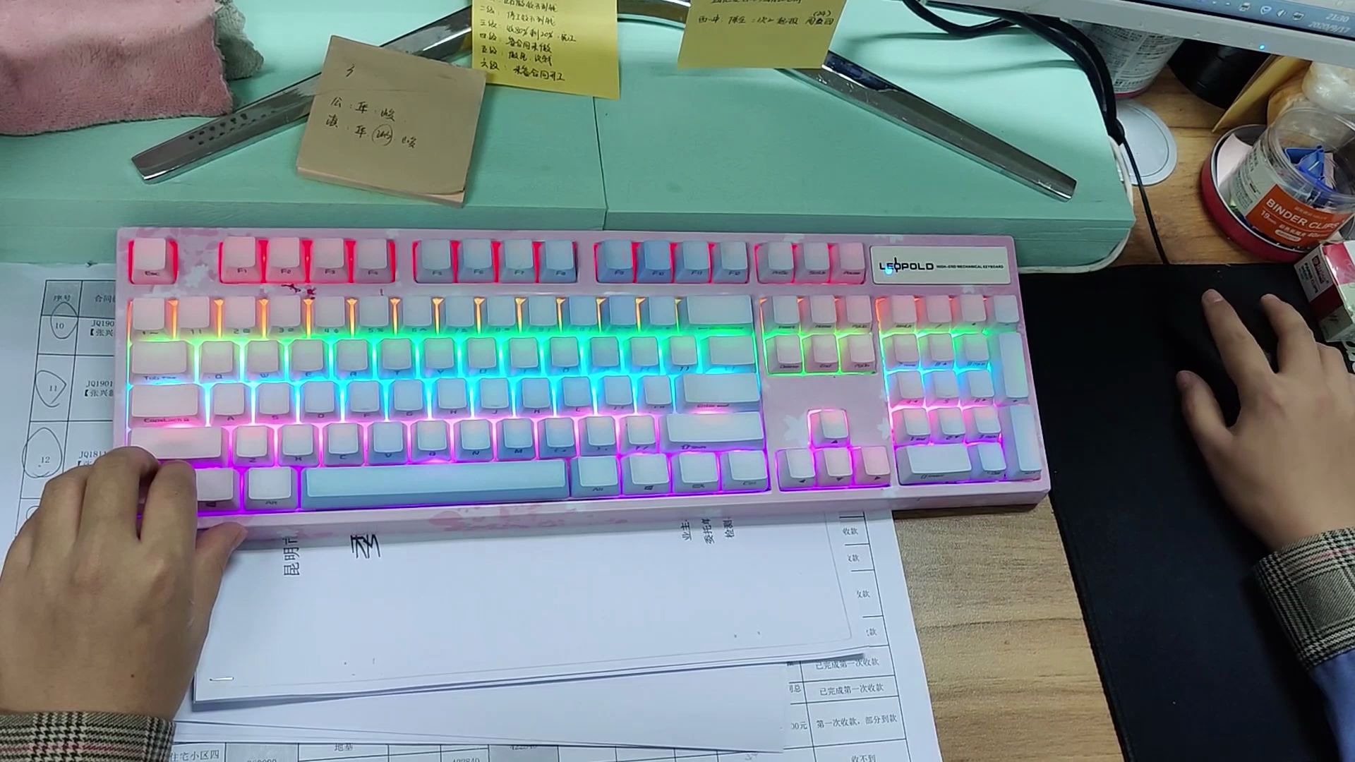 剪线机械键盘凯酷104diy翻新