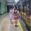 家有双马尾小Lo娘丨咱就是说 等个地铁 也要跳起来