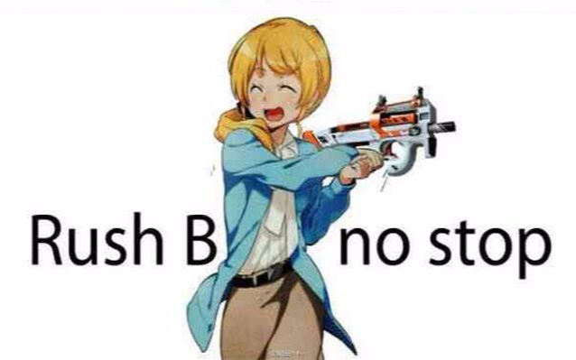 csgo萌新报道!警察rush(滑稽)