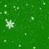 【绿幕菌】雪花丨下雪绿幕素材（无水印）