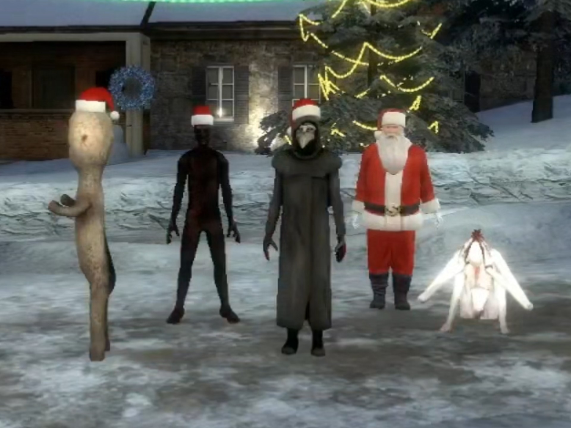 SCP圣诞特辑(原视频名为Christmas Special SCP!)