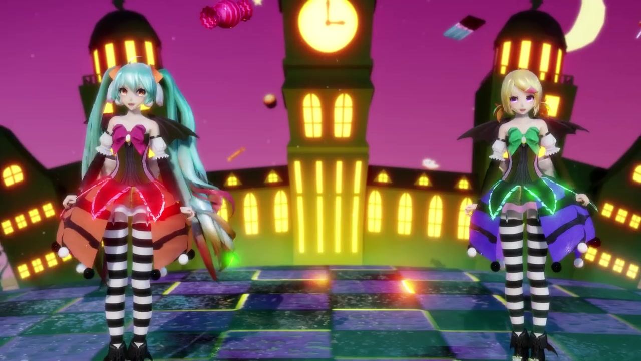 mmdhappyhalloween初音未来