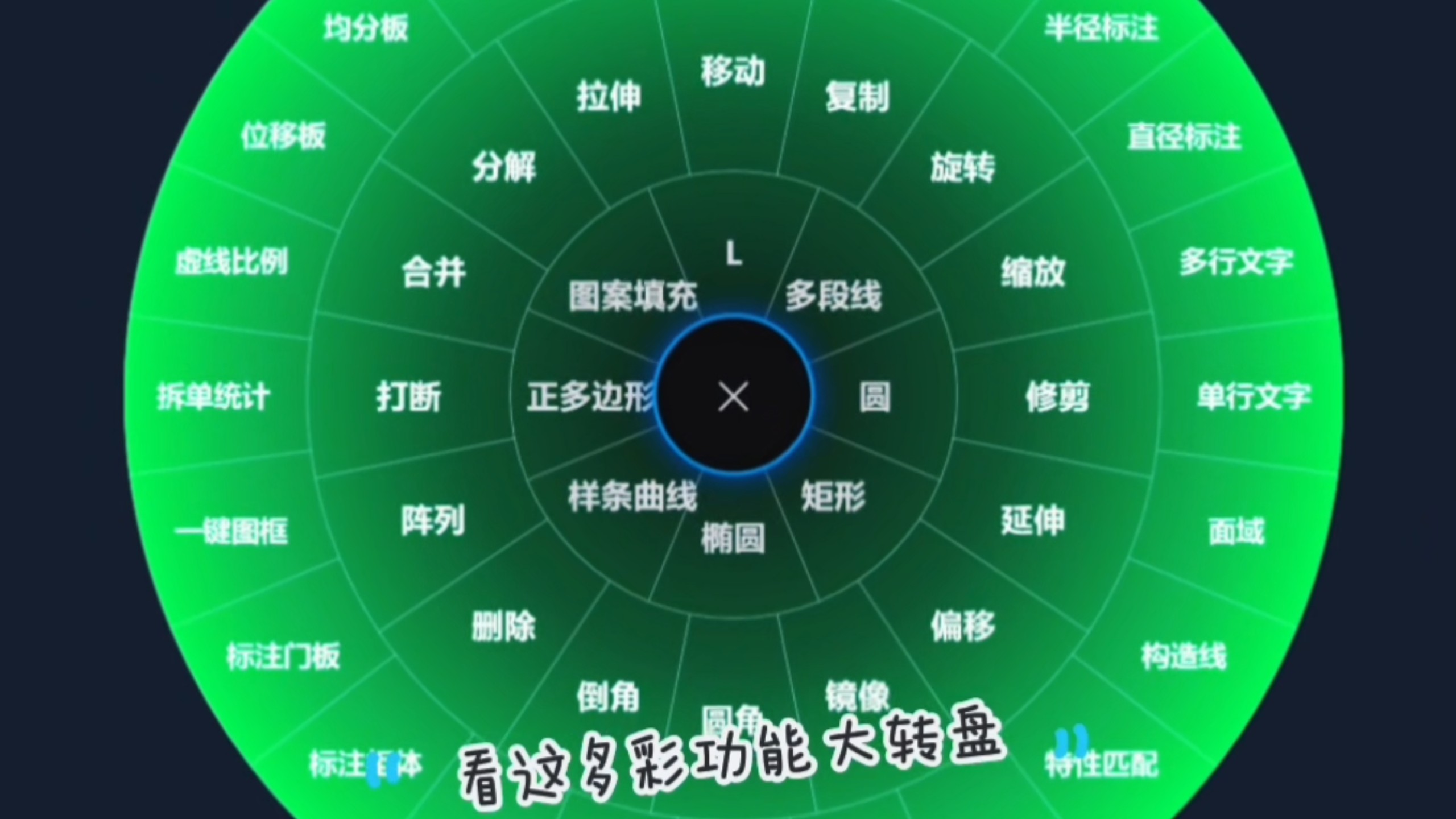 雷神cad插件圆盘工具