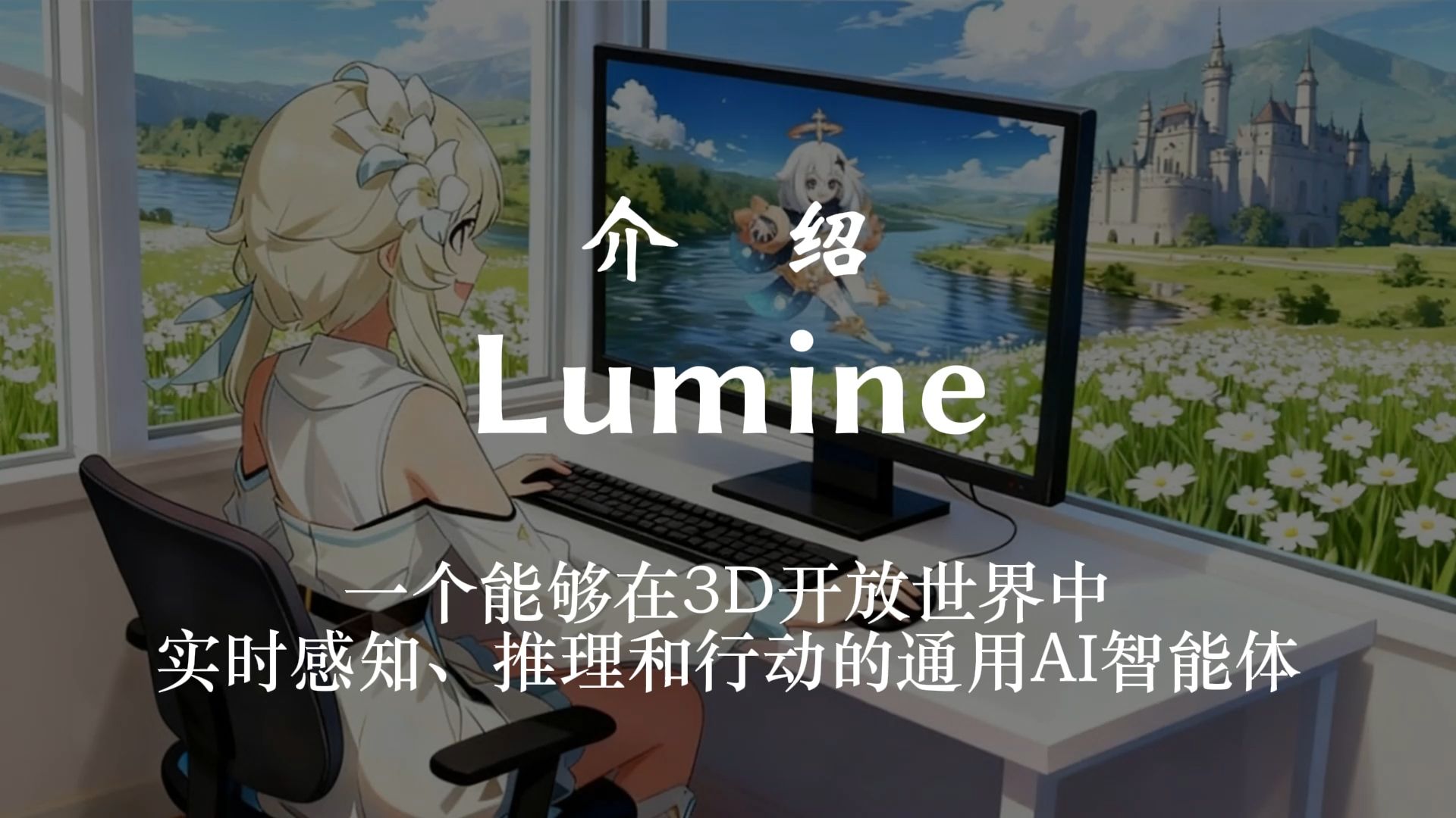 Lumine: 一个能够在3D开放世界中 实时感知、推理和行动的通用AI智能体