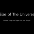 宇宙的大小（从地球到已知宇宙的比较）