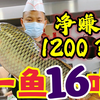 一条15斤大鲤鱼，给媳妇赚1200元