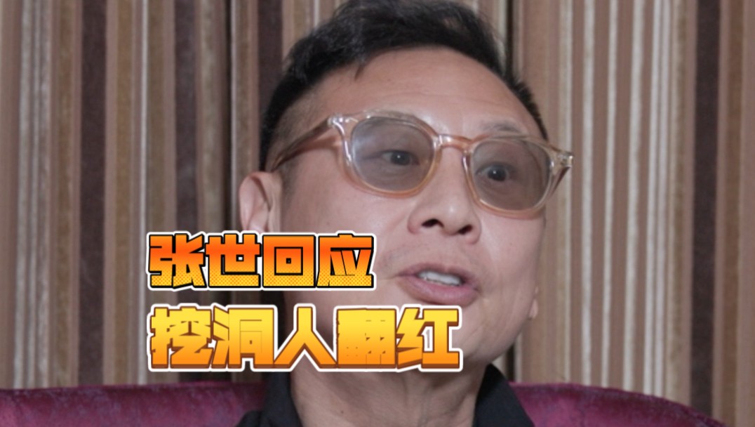 张世回应“挖洞人”翻红：25年前的超前创作！