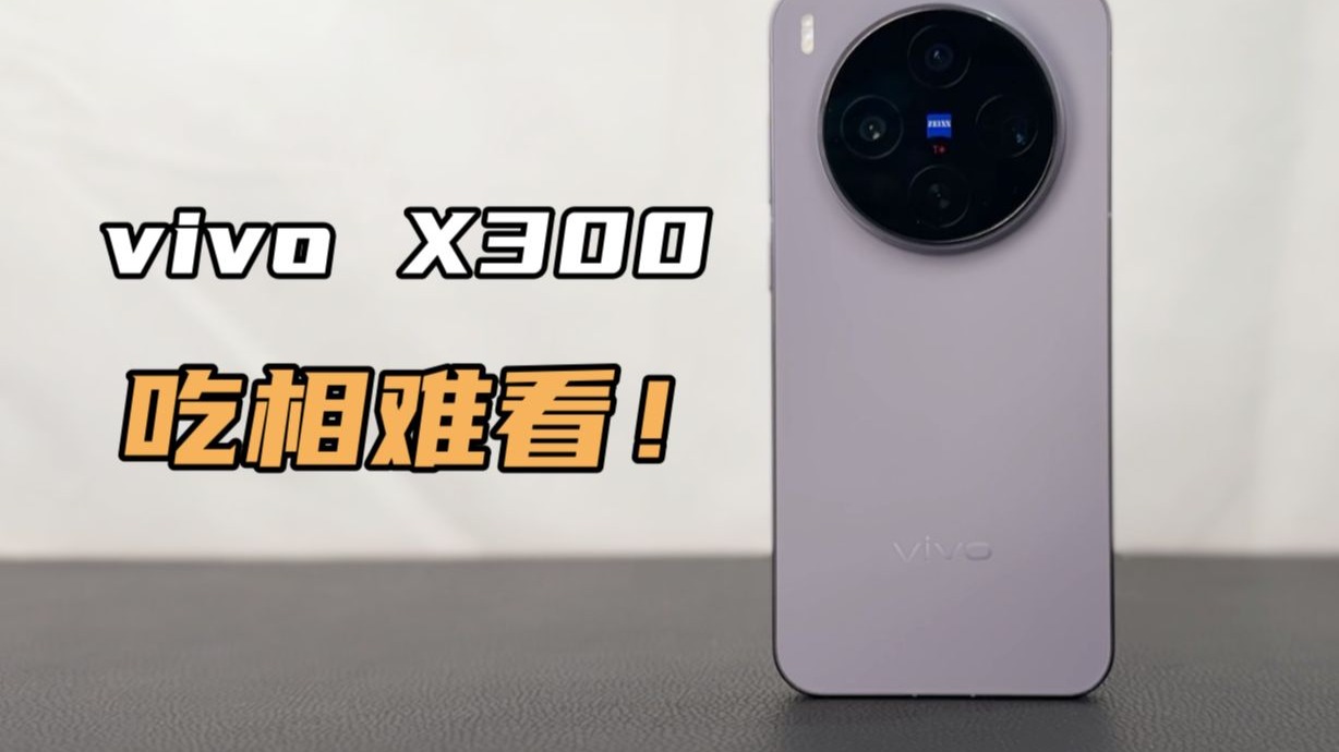 vivo X300 缺点——吃相难看！