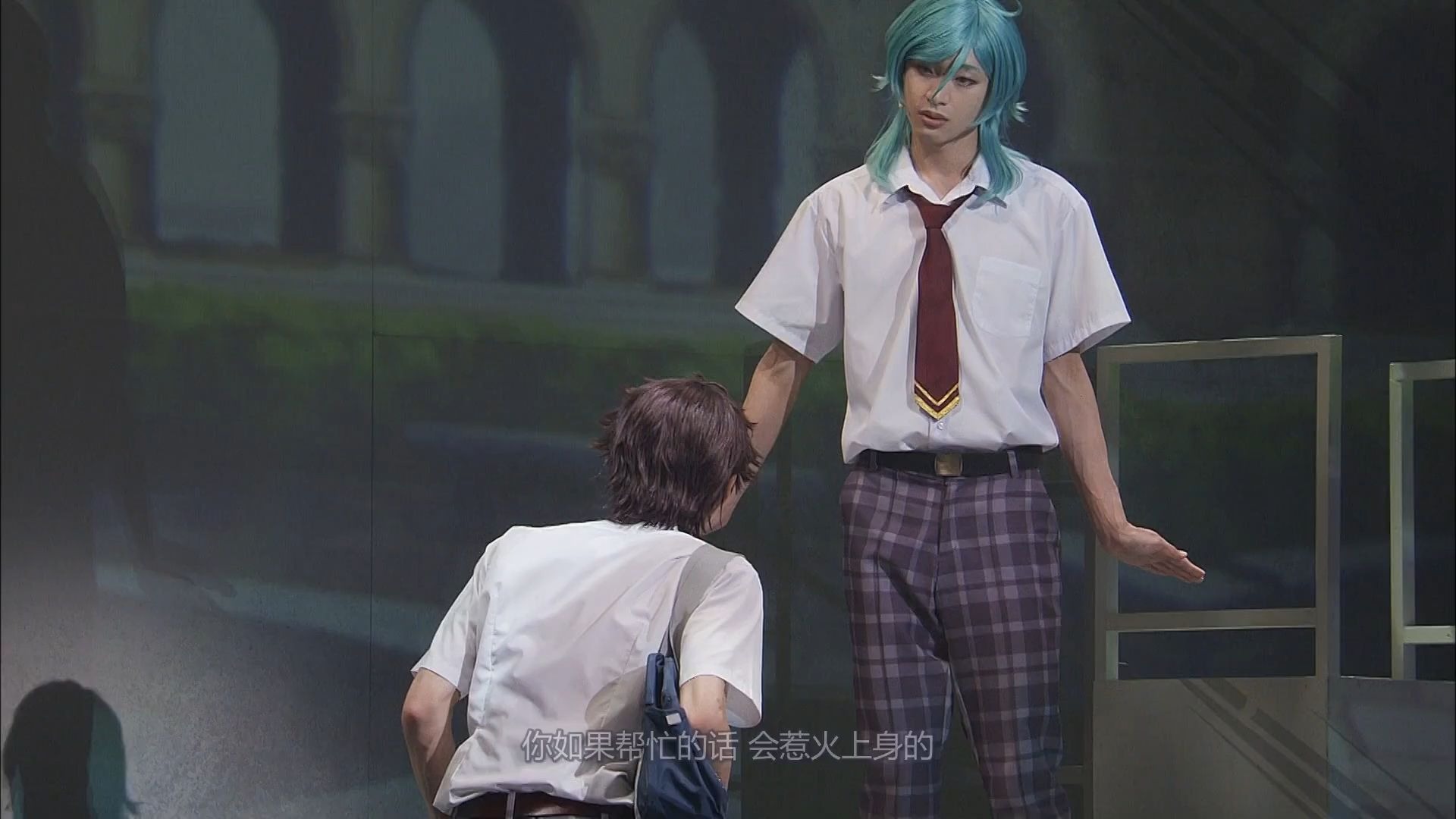 【个人字幕/流星篝火】“因为我可是「神明」 无论发生什么 都不会受伤”