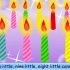 PEP英语人教版书本P64-sing a song-the little candles