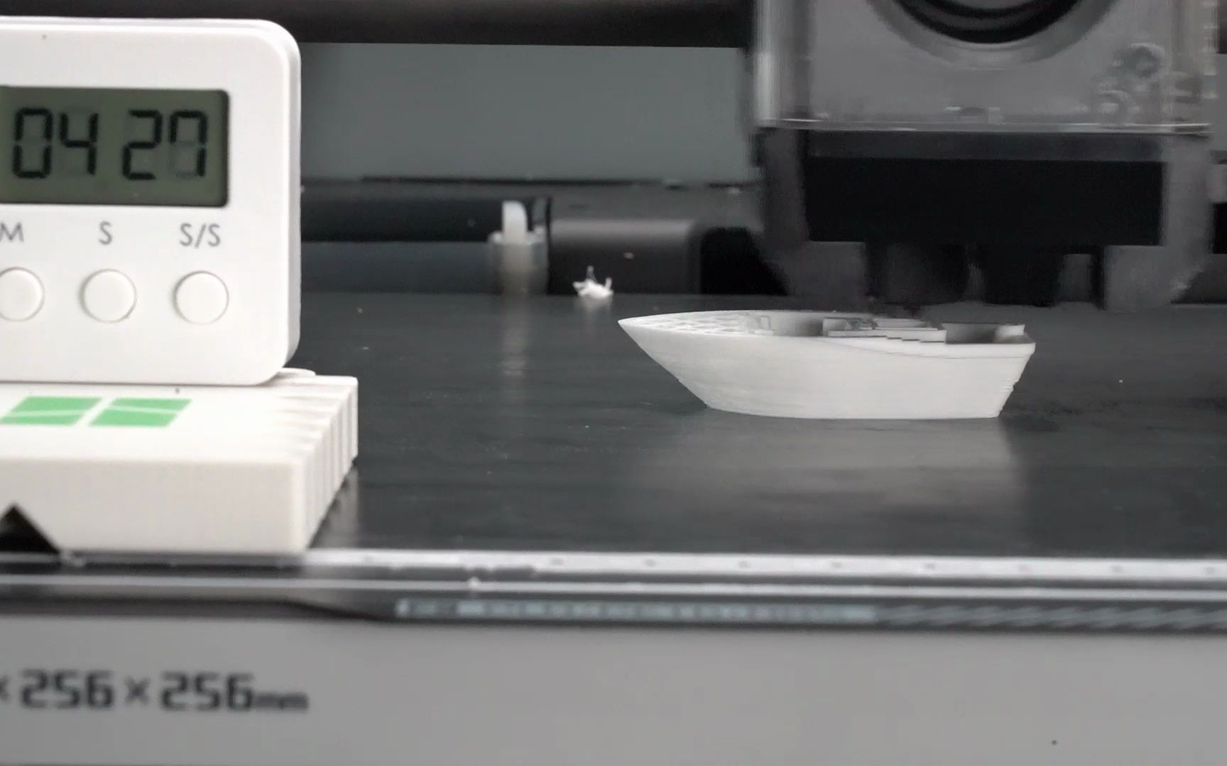12分38秒稳定打出高品质ABS小船 | 3D打印