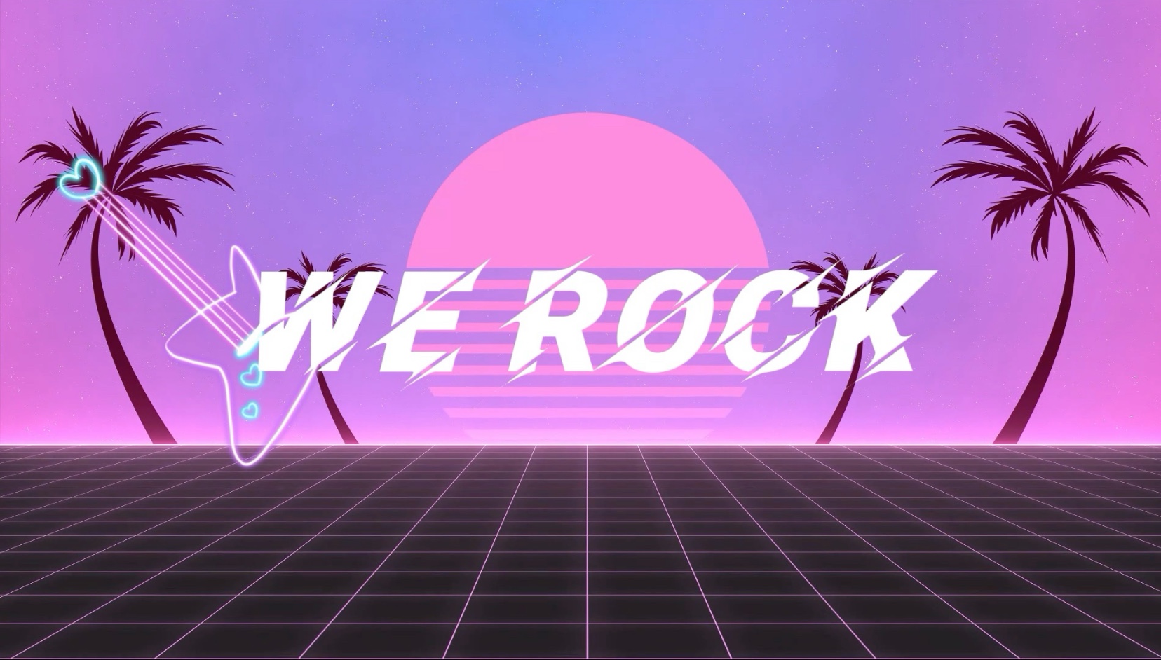 《WE ROCK》Led舞台背景视频素材
