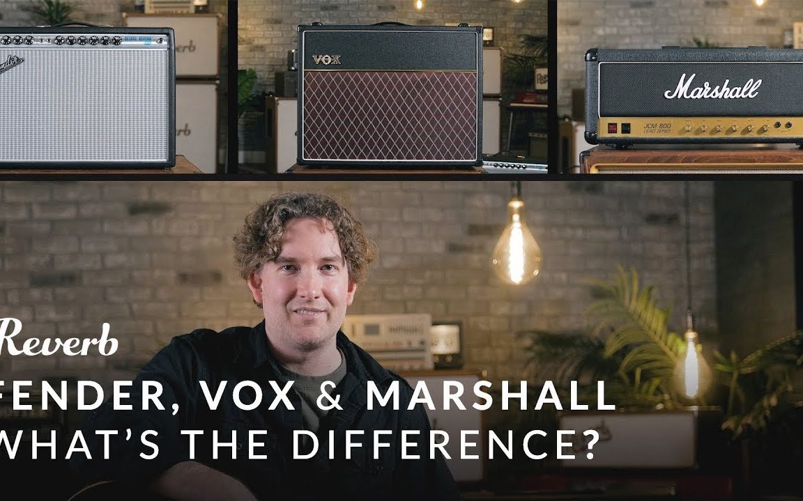 经典管箱音色对比 Fender vs Vox vs Marshall 哪个是你的菜？_哔哩哔哩_bilibili
