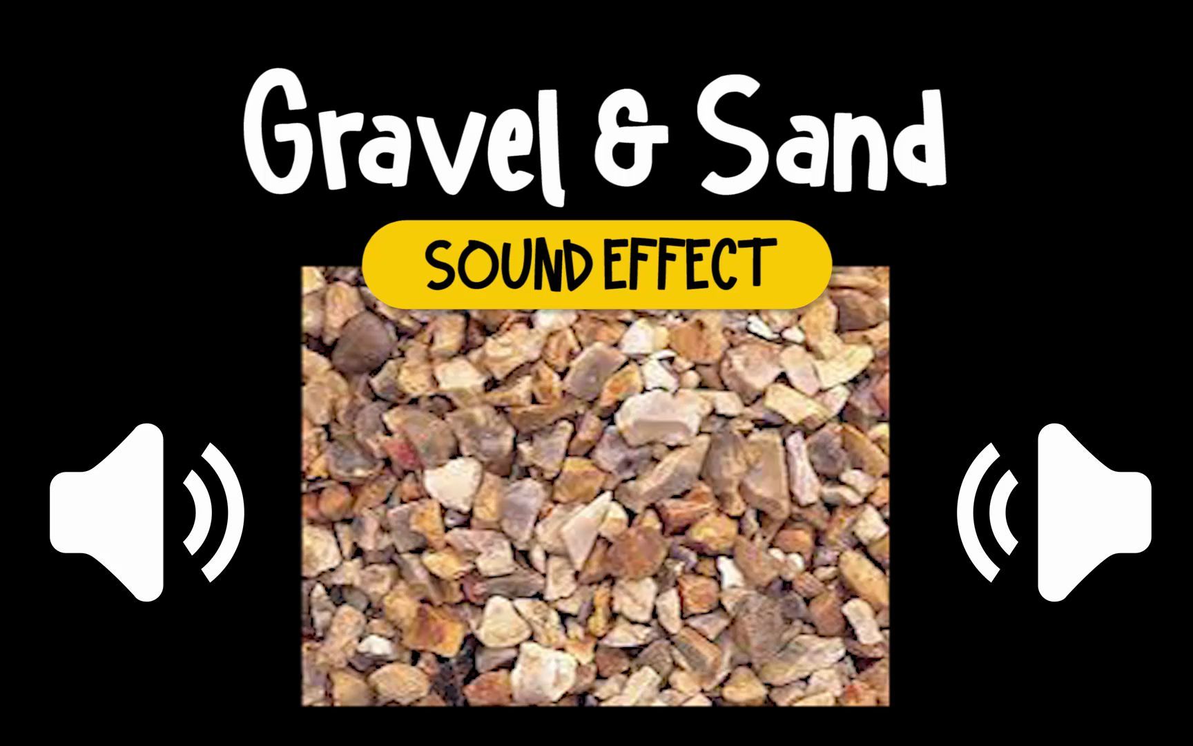 碎石 沙子 倒 音效 (HQ)