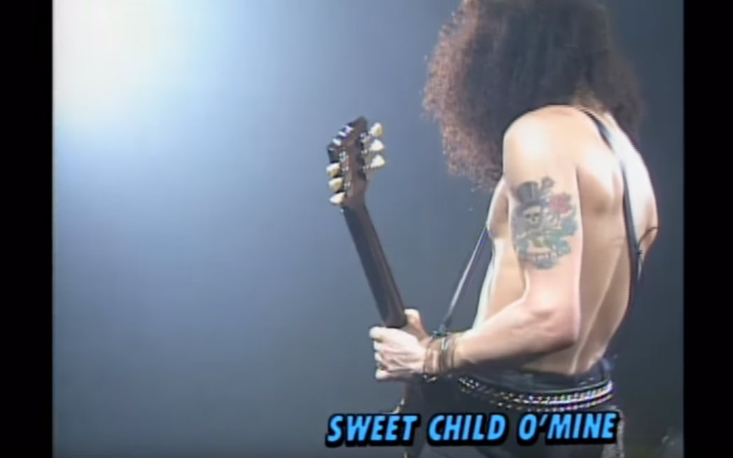 Guns N Roses Sweet Child O Mine Live Paris 1992