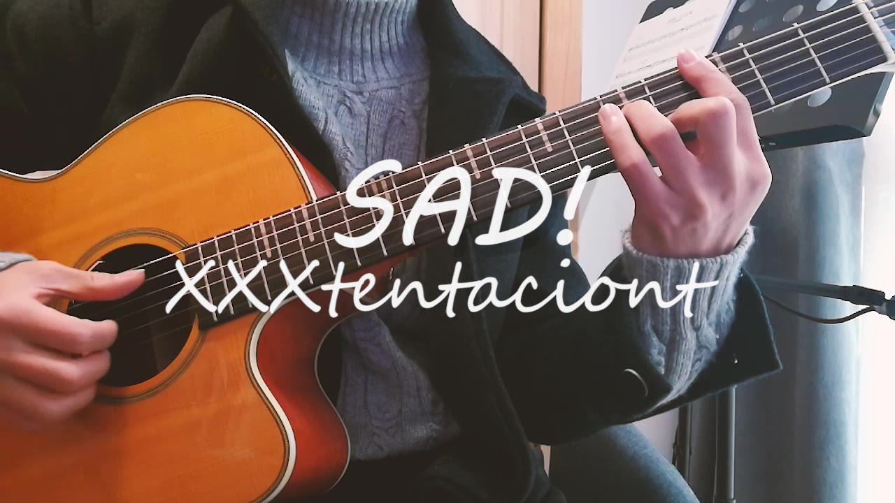 sadcoverkidtravis版本吉他弹唱