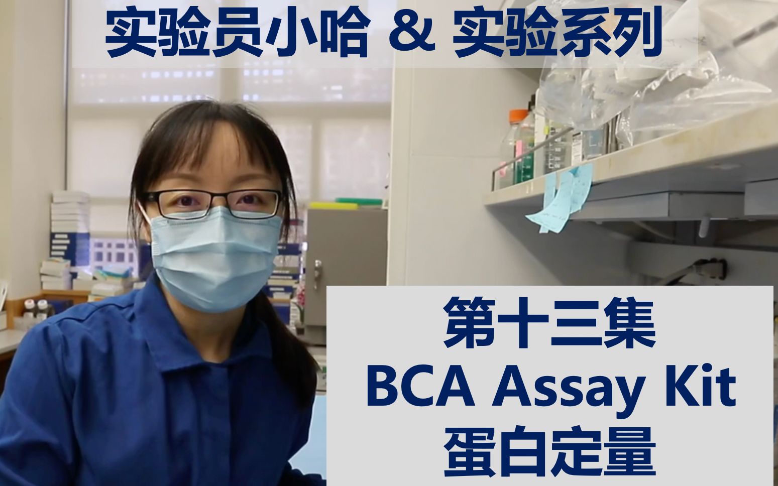 想说点什么：实验员小哈&实验系列 - 第十三集 - BCA Assay Kit 蛋白定量[第一更新]的第1张示图