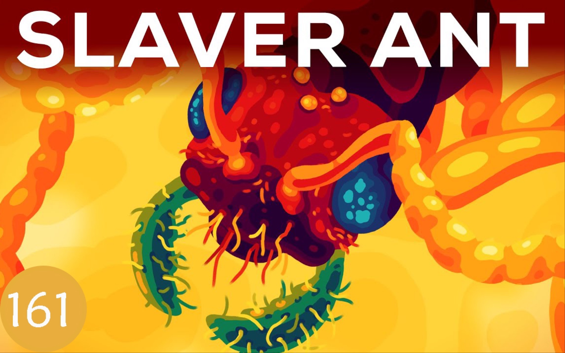 【Kurzgesagt】第161期：最残暴的蚂蚁，悍蚁居然捕捉奴隶！The Most Brutal Ant: The Slaver Ant Polyergus!