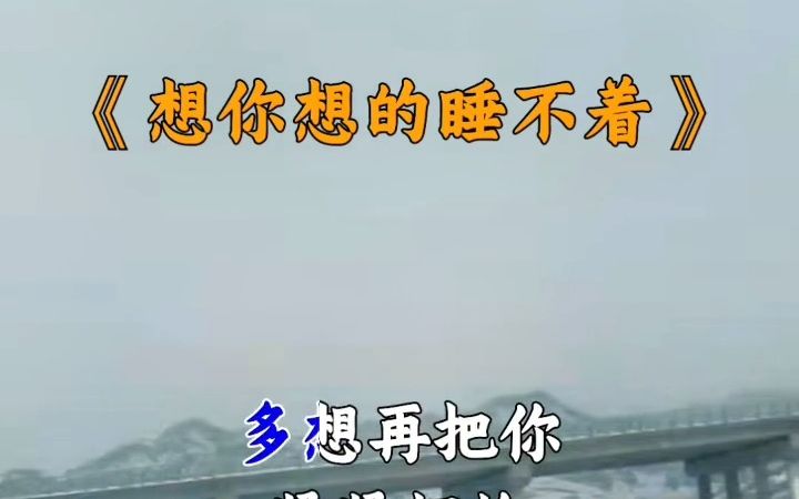 【日推歌单】想你想到睡不着
