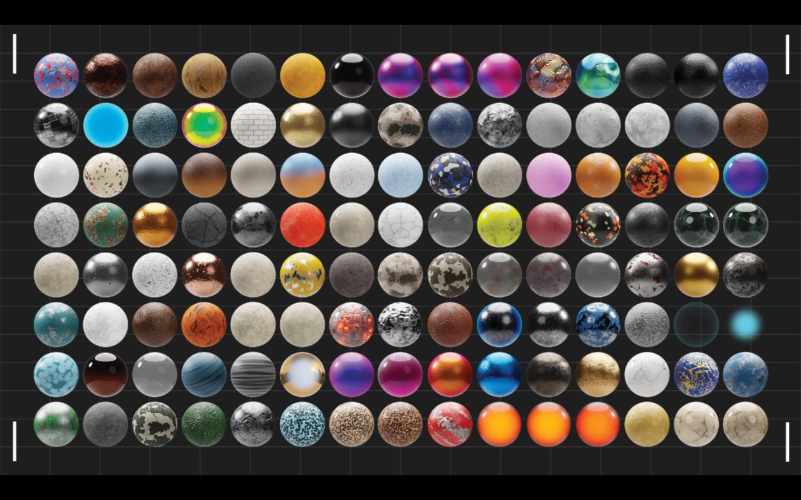 Blender 200组真实材质预设 RealTime Materials V2.0_哔哩哔哩_bilibili